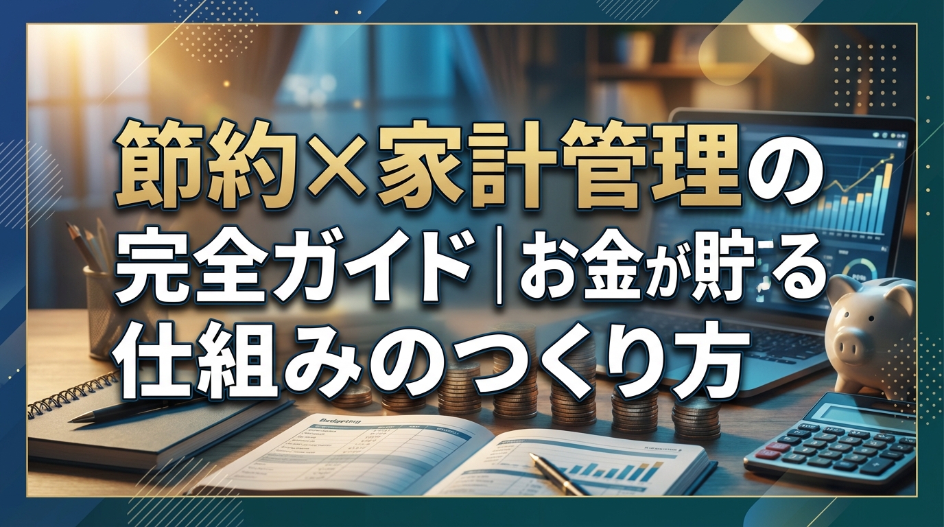 節約×家計管理の完全ガイド｜お金が貯まる仕組みのつくり方