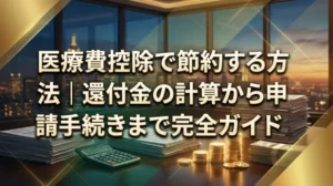 医療費控除で節約する方法｜還付金の計算から申請手続きまで完全ガイド