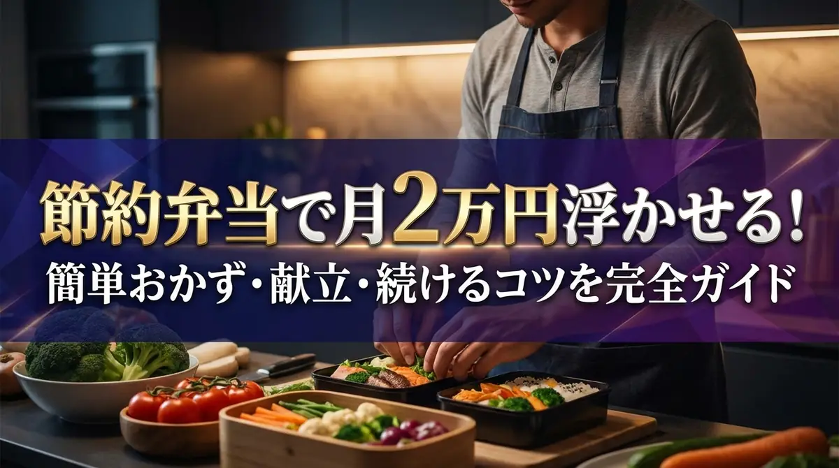 節約弁当で月2万円浮かせる！簡単おかず・献立・続けるコツを完全ガイド