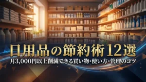 日用品の節約術12選｜月3,000円以上削減できる買い物・使い方・管理のコツ