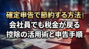 確定申告で節約する方法｜会社員でも税金が戻る控除の活用術と申告手順
